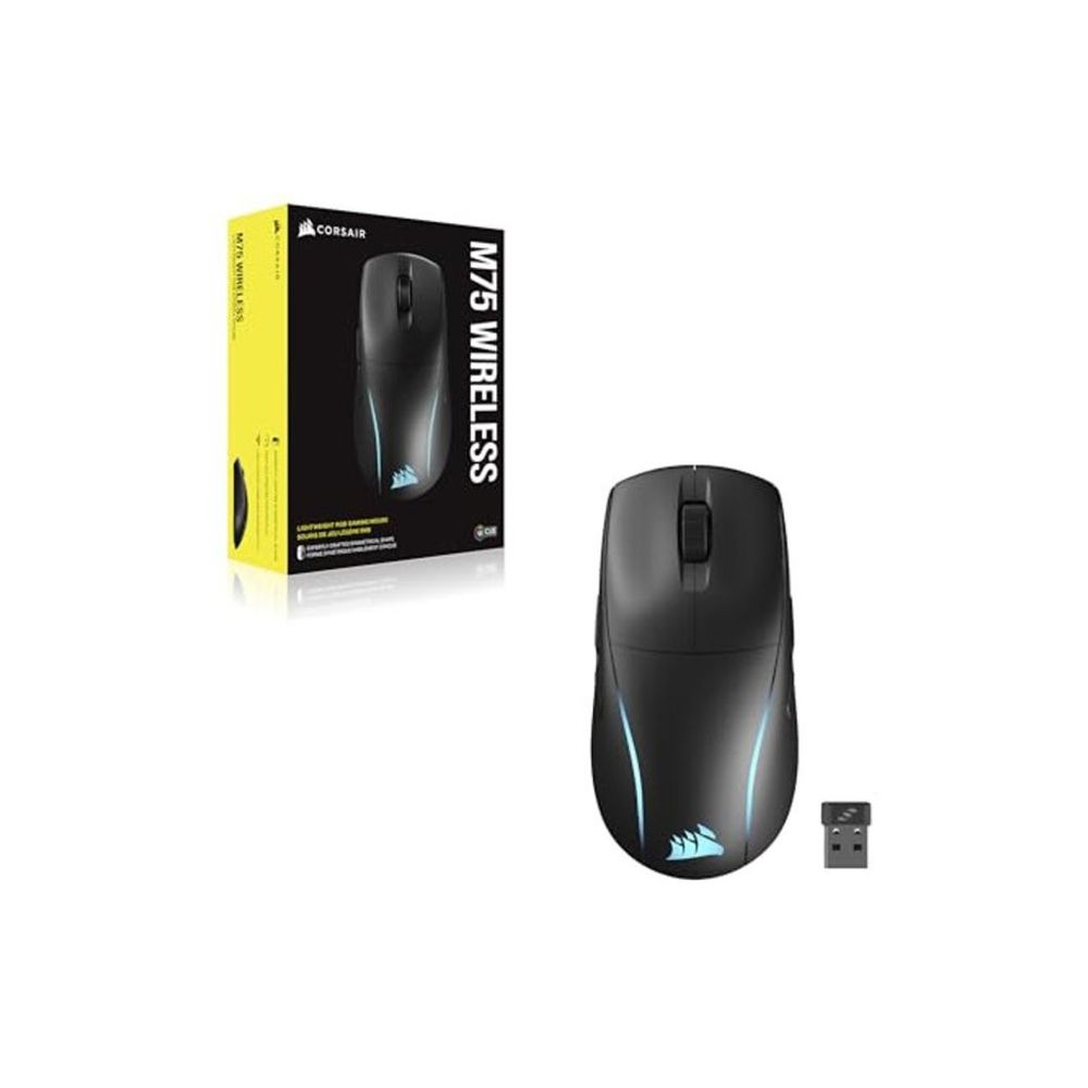 Corsair M75 Wireless RGB MouseLightweight Gaming, Black26000 DPI slika 2