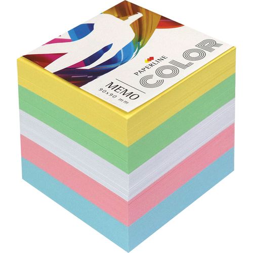 Blok kocka 9x9x9 - 5 boja, 850 listova PAPERLINE 22867N 82I slika 1