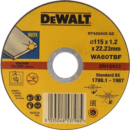 REZNA PLOČA 115x1.2x22.23mm Dewalt DT42240Z slika 1