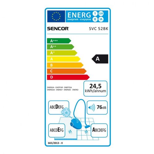 Sencor Usisavač SVC 52BK-EUE3 slika 3