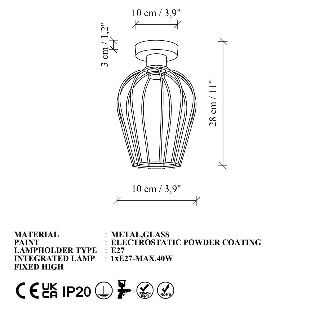 Luster Armut – 6676 – P – Crna slika 7