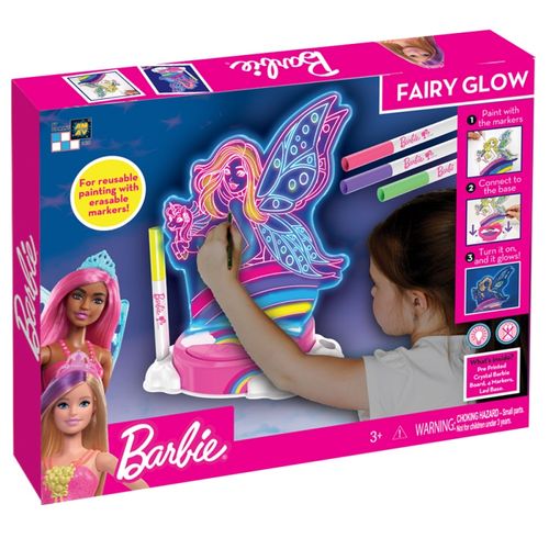 Barbie Svetleca Dekoracija Fairy Paint N Lite BRB3424 slika 1