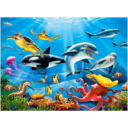 Castorland puzzle tropski podvodni svijet 200kom. slika 2