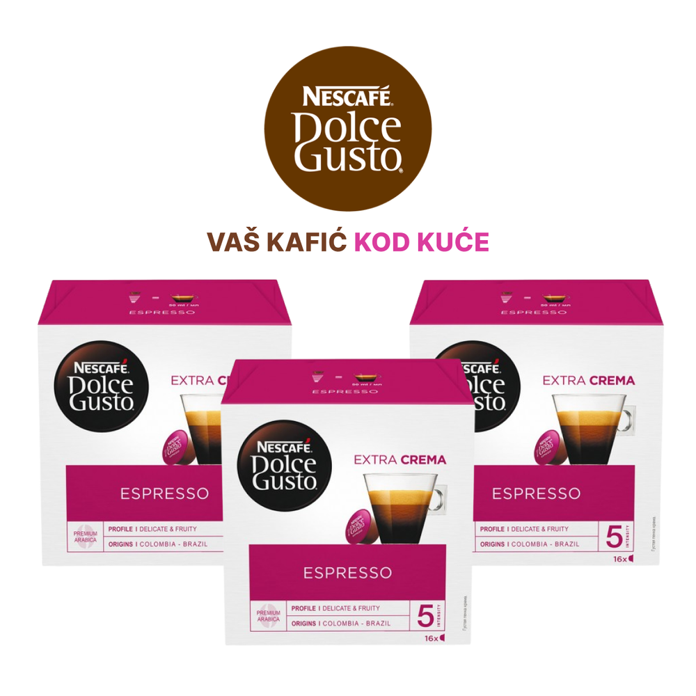 Nescafe Dolce gusto kapsule za kafu Espresso set 3 kom slika 1