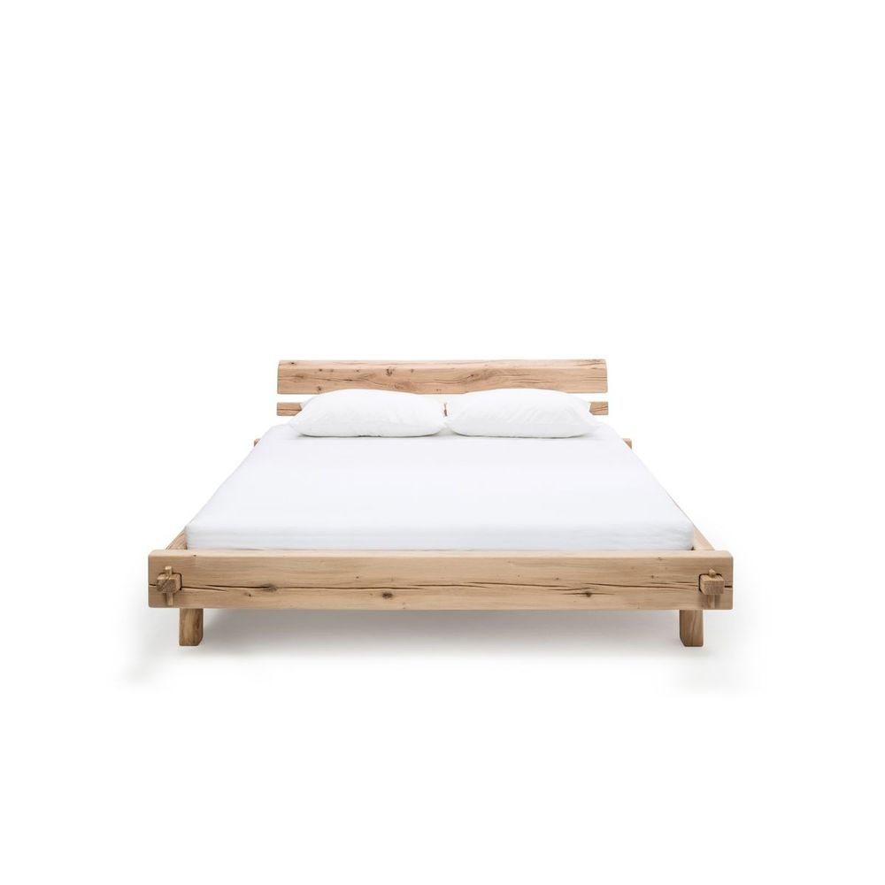 Organski krevet MALAK 12 140 x 200 cm cm hrast slika 12