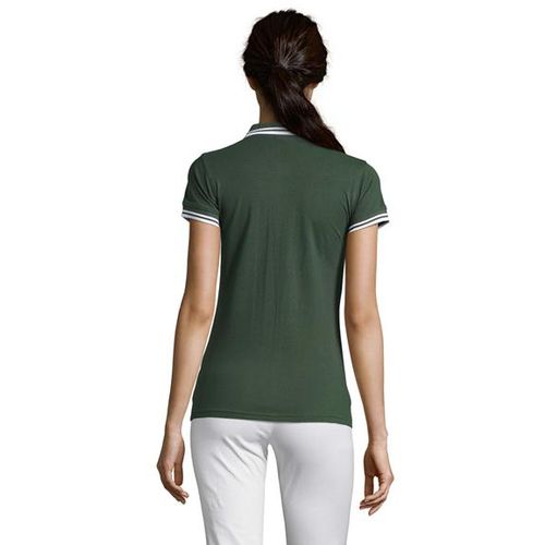 PASADENA WOMEN ženska polo majica sa kratkim rukavima - Tamno zelena, XL  slika 4
