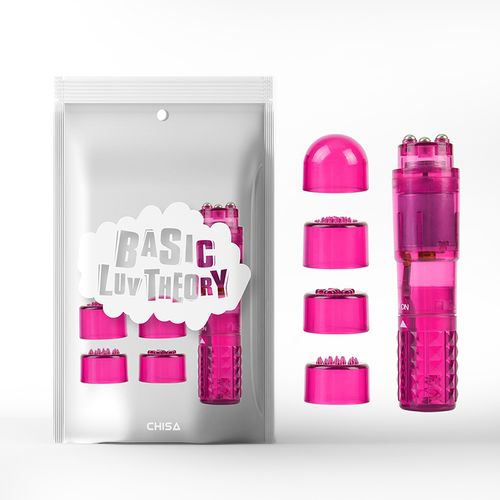 Multufinkcionalni Plasticni Vibrator THE ULTIMATE MINI MASSAGER PINK slika 1