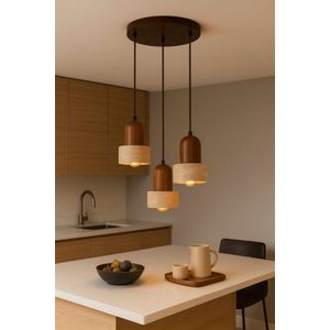 Luster Loer C – boje: orah bež