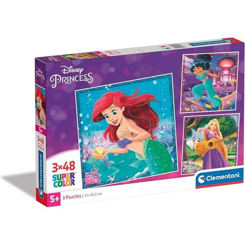 Clementoni Puzzle 3X48 Disney Princess slika 1