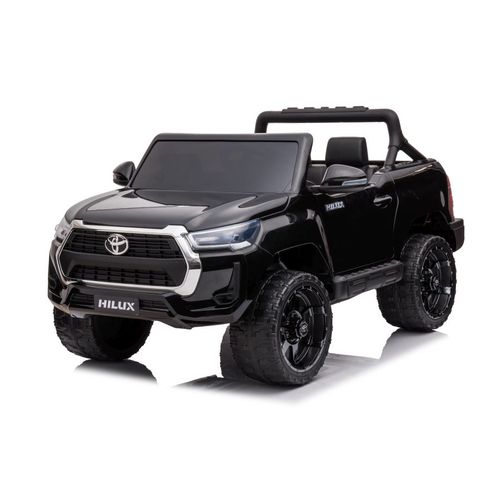 Licencirani auto na akumulator Toyota Hilux DK-HL860 4x4 - crni slika 3