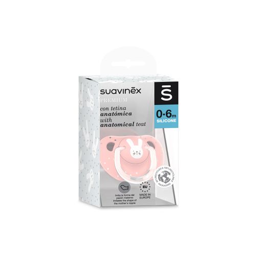 Suavinex Varalica Evolution Ana. S 0/6M Roze slika 3