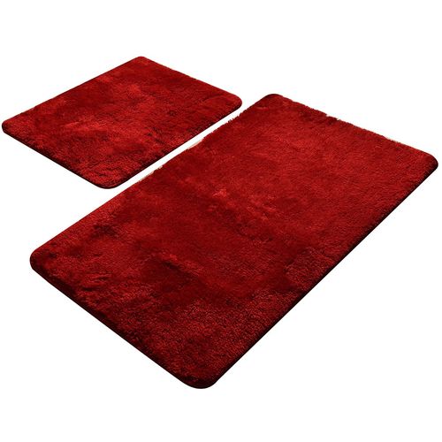 Colourful Cotton Kupoanski tepih set 2 komada-RED, Colors of - Red slika 2