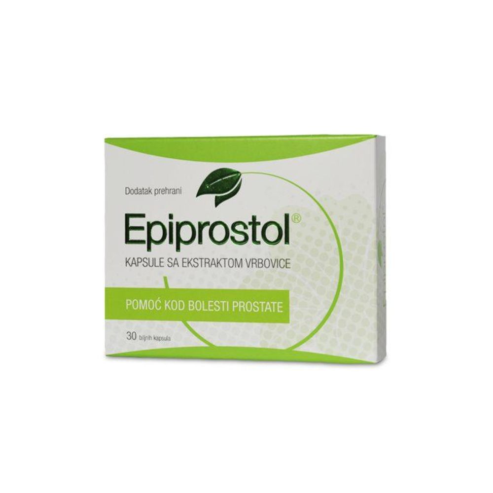 EPIPROSTOL KAPSULE A 30 - Ekstrakt Sitnocvijetne Vrbovice za Zdravlje Prostate slika 1