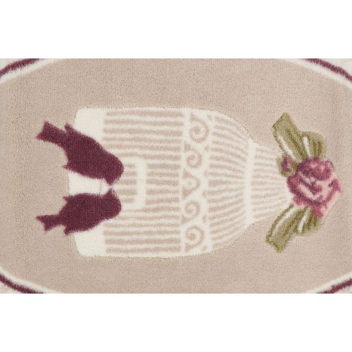 Birdcage - Beige (66 x 107) Beige
Purple
Green Bathmat slika 3