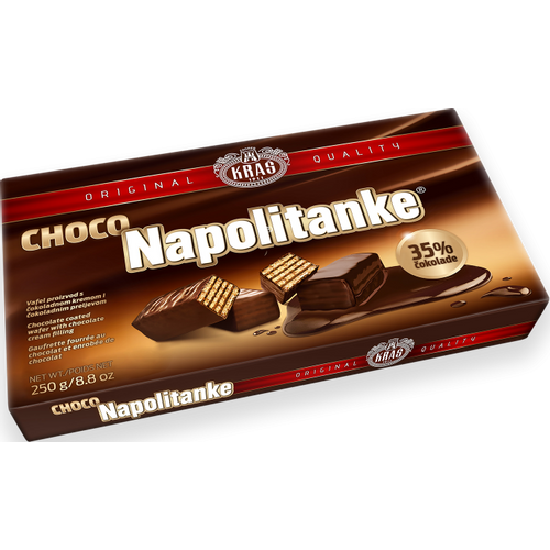 Kraš Choco Napolitanke 250 g slika 1
