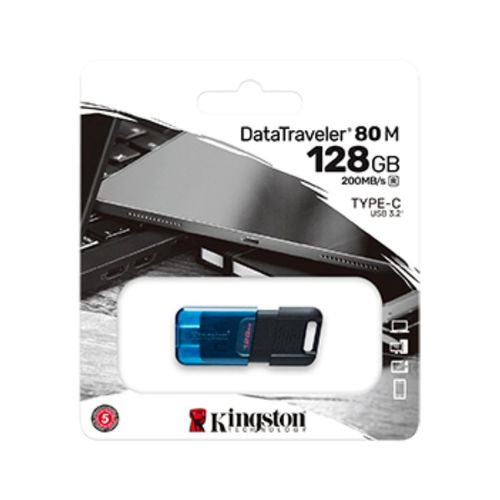 KINGSTON 128GB DataTraveler 80 M USB-C 3.2 flash DT80M/128GB slika 3