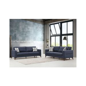 Kristal 3+3 - Anthracite Anthracite Sofa Set