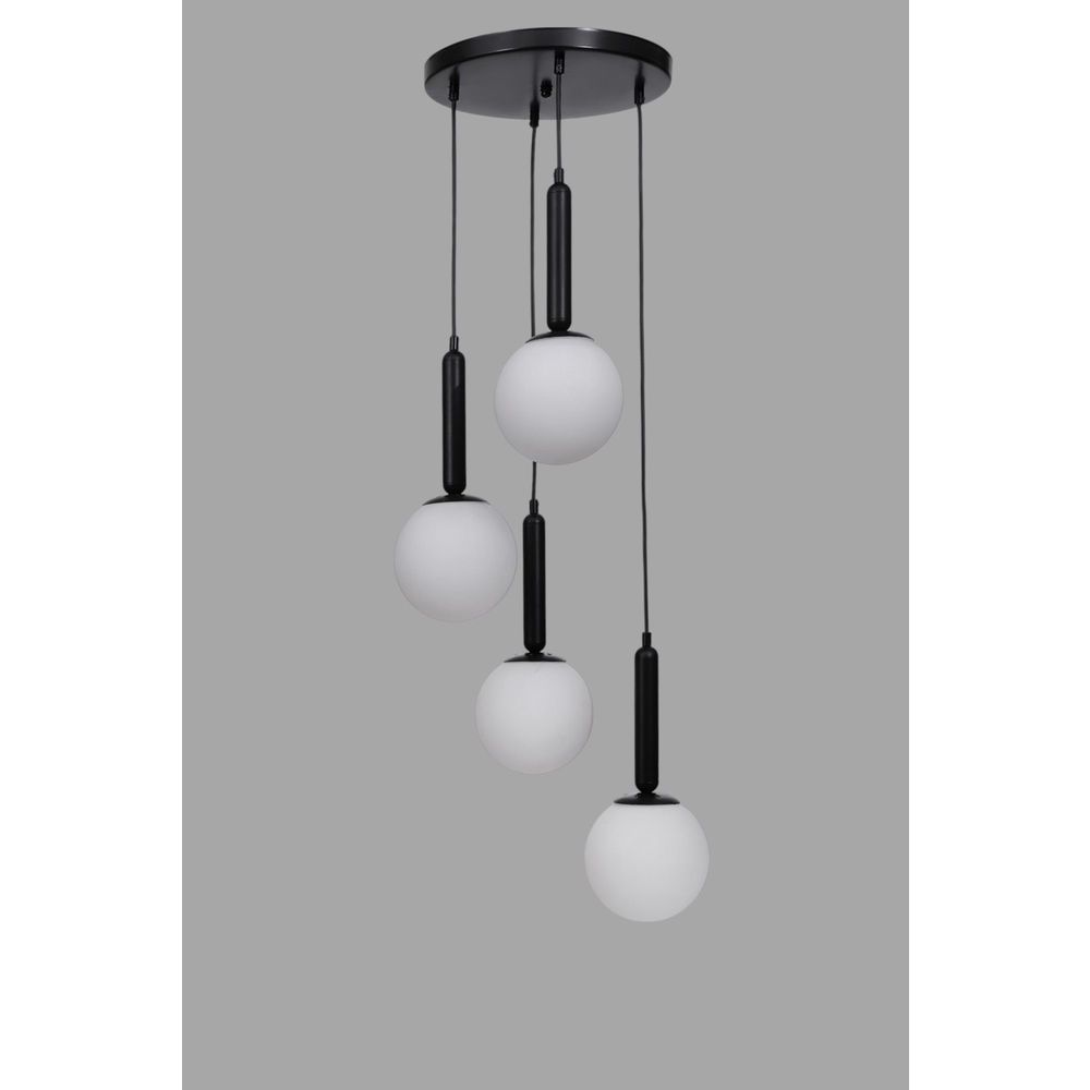 Opviq Luster 017, Bijela, Crna slika 2