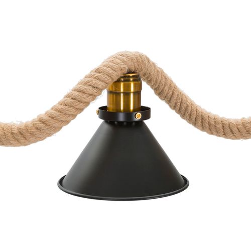 Mauro Ferretti Svjetiljka stropna CUP/ROPE 3 LIGHTS 84x20x88 cm slika 4