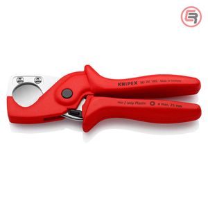 Knipex Kliješta Za Rezanje Plastičnih Cijevi i Crijeva PlastiCut do fi 25 mm - 90 20 185