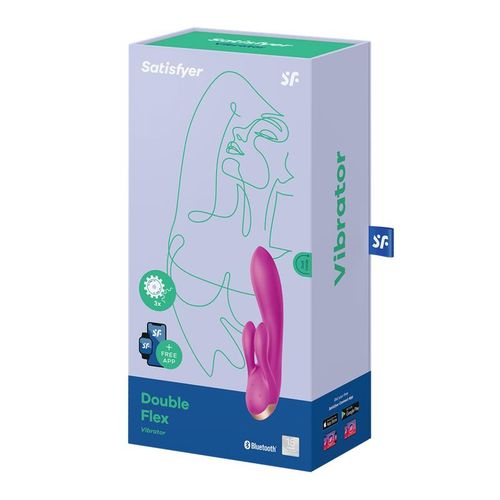 Satisfyer Double Flex G-Spot vibrator - Bijela slika 9