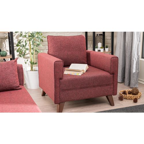 Bella Armchair - Claret Red Claret Red 1-Seat Sofa slika 3