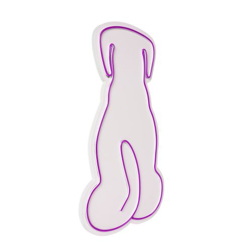 Wallity Ukrasna plastična LED rasvjeta, Doggy - Pink slika 4