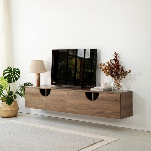 Grotte - Walnut Walnut TV Stand slika 1