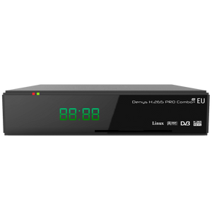 uClan Prijemnik Combo, DVB-S2+T2/C, H.265 - Denys H.265 PRO COMBO EU+