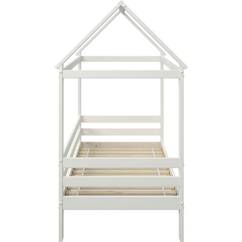Drveni dječji krevet House - 160x80 - bijeli - bez ladice slika 4