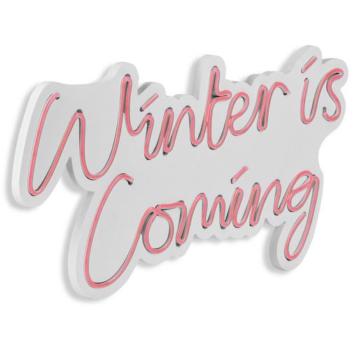 Wallity Ukrasna plastična LED rasvjeta, Winter is Coming - Pink slika 15