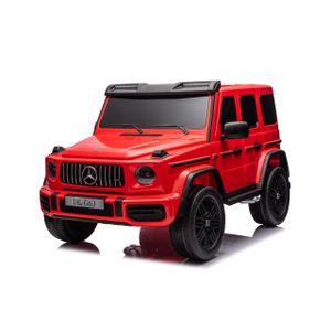 Licencirani auto na akumulator Mercedes Benz G63 AMG XXL 4x4 - dvosjed - crveni