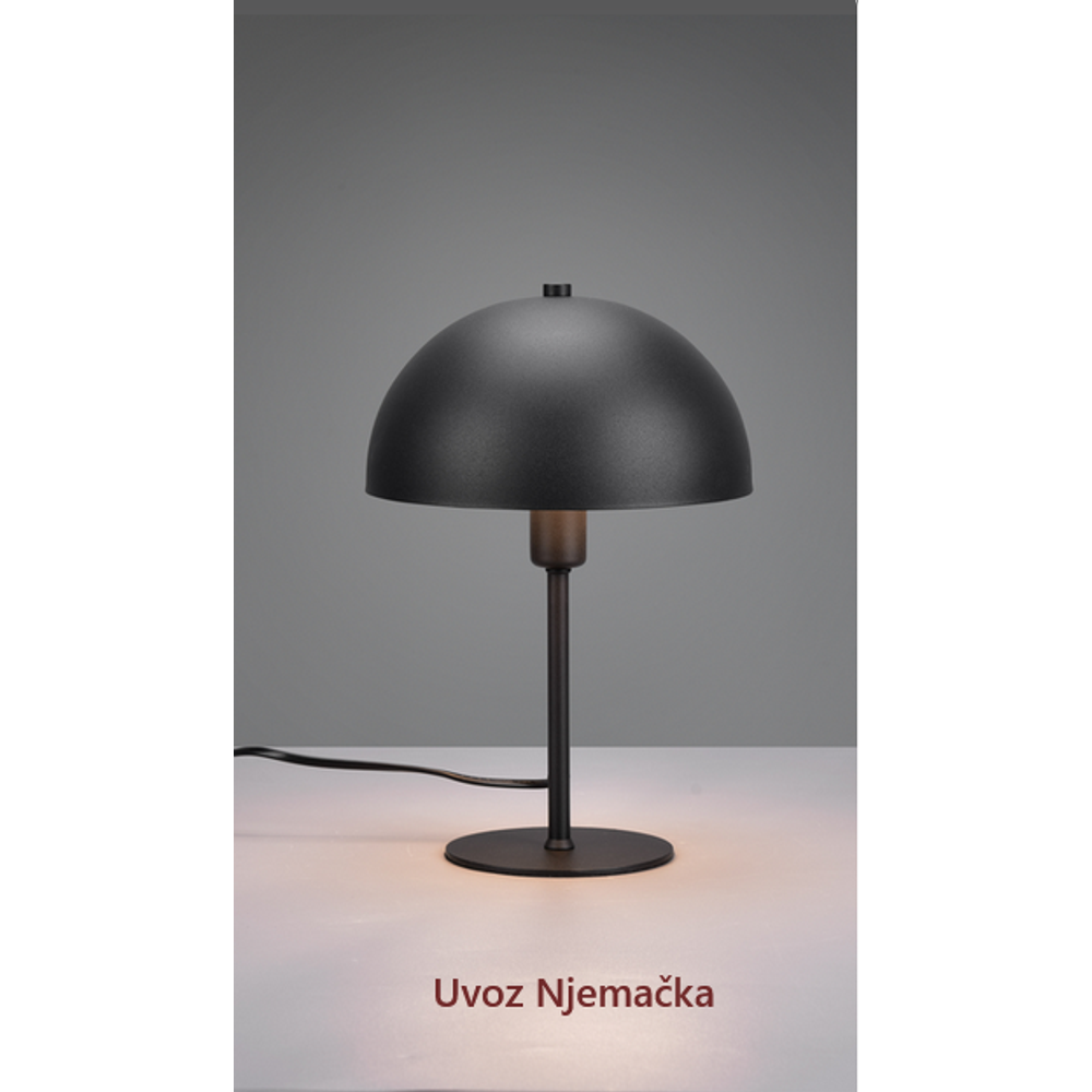 NOLA-1 STOLNA LAMPA CRNO MAT 1XE14 slika 1