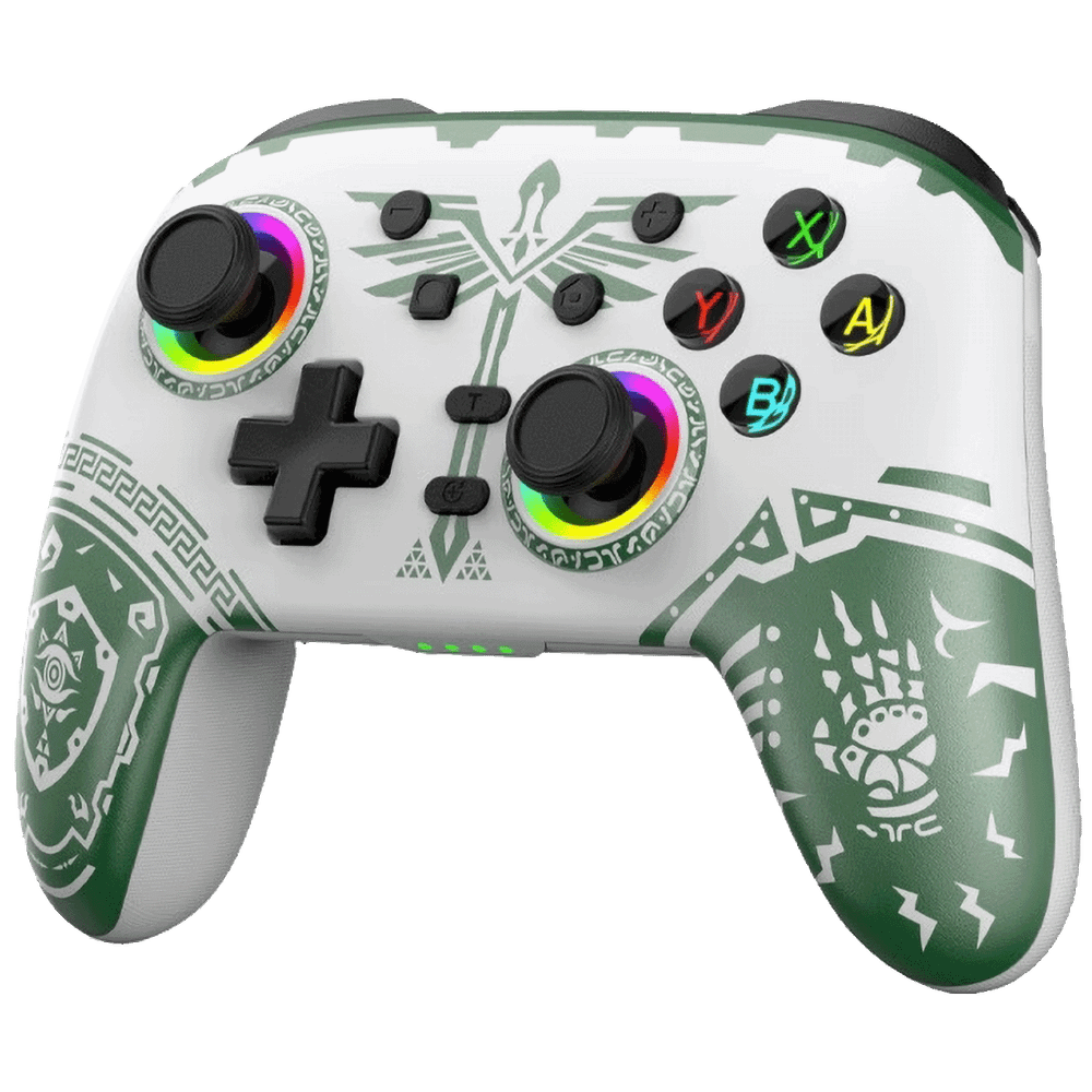 Nintendo Bežični kontroler za Nintendo Switch, BT, bijelo/zeleni - Gamepad for Nintendo Switch W/GR slika 1