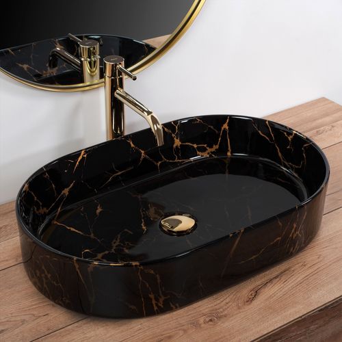 UMIVAONIK Rea Nadia Black Marble Shiny slika 2