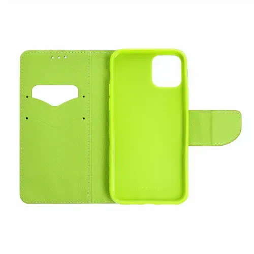 Fancy Book futrola za XIAOMI Redmi 13c / POCO C65 tamnoplava / limeta slika 4