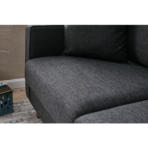 Atelier Del Sofa Dvosjed, Antracit, Eva - Anthracite slika 5