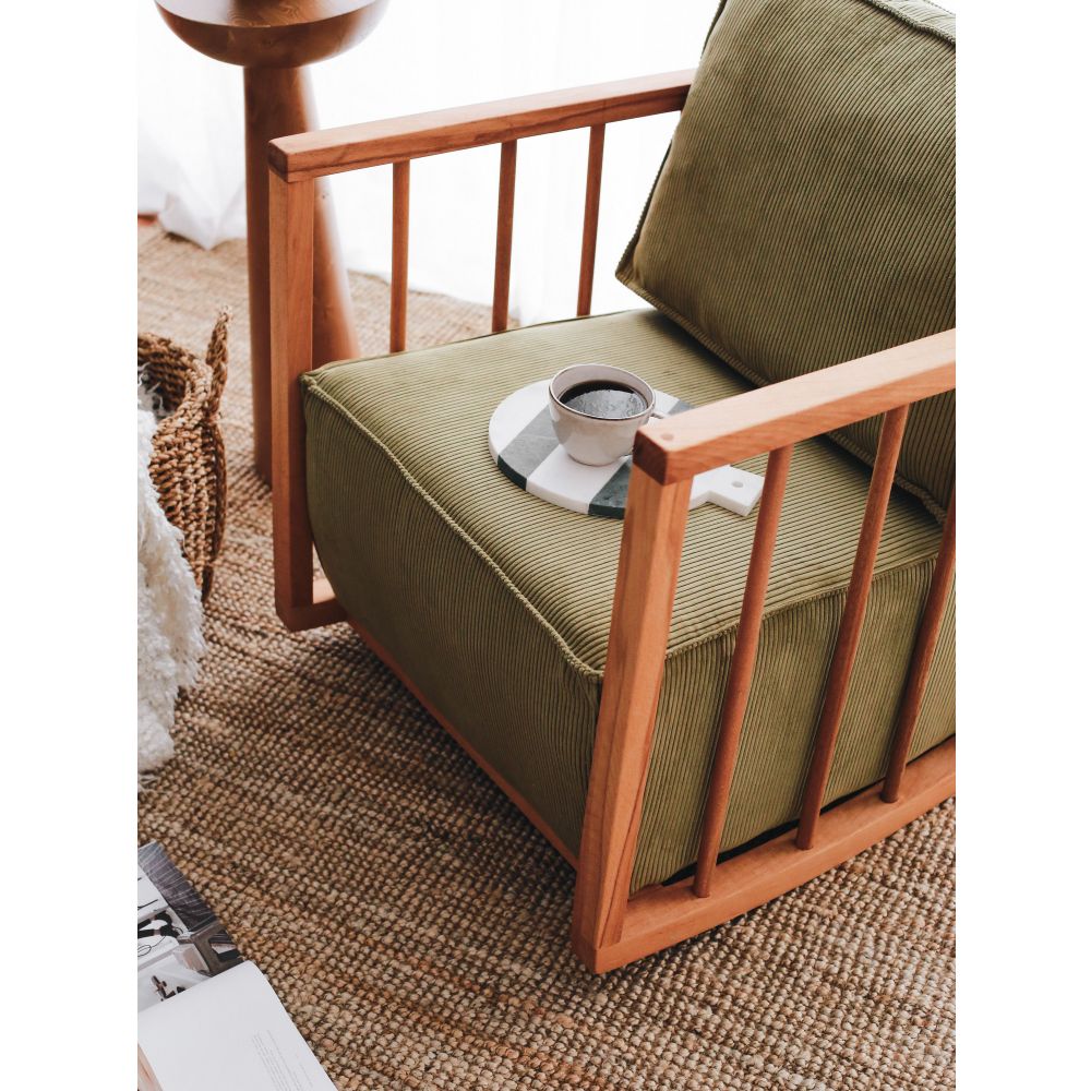 Sallanan - Khaki Wing Chair slika 2