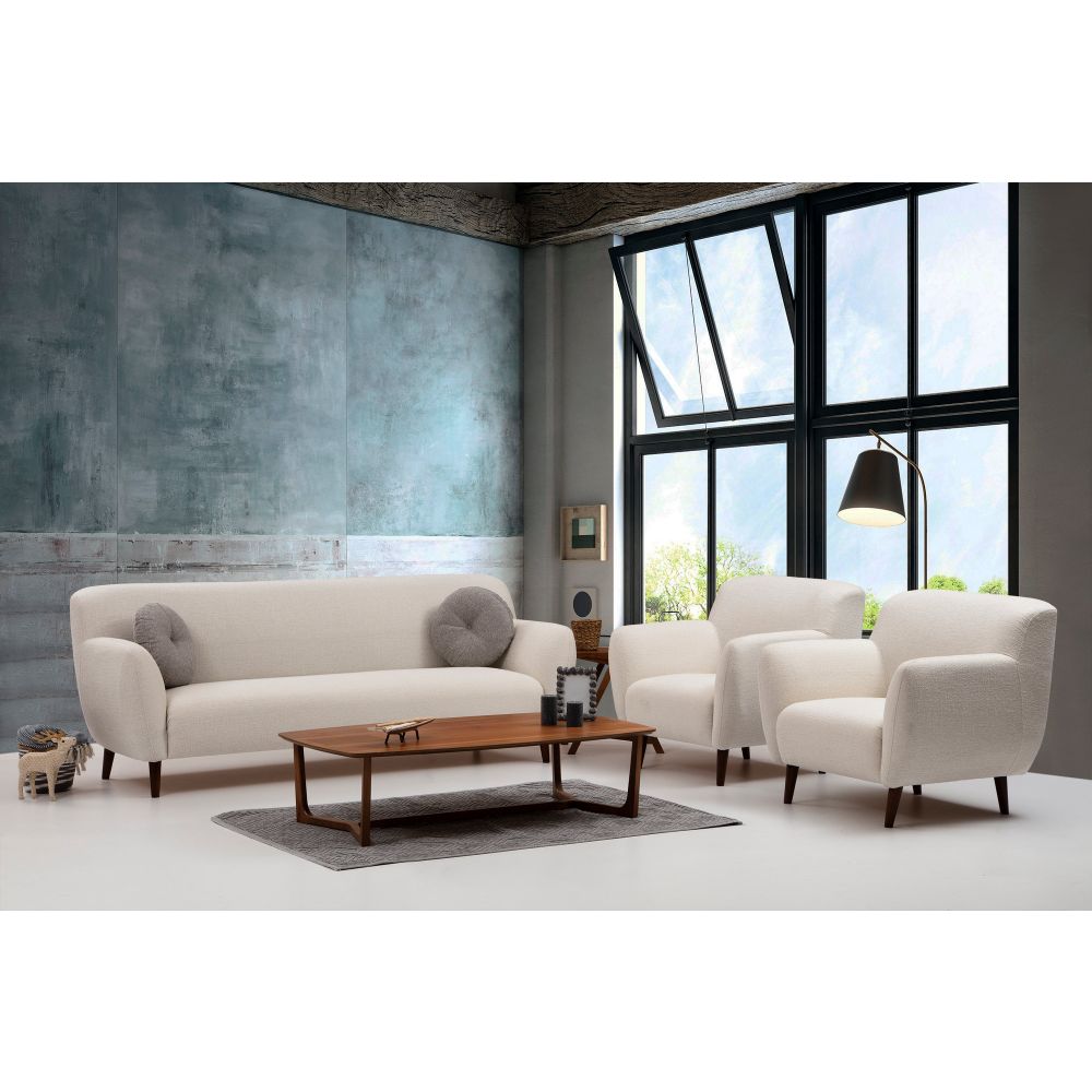 Enna - Bež Wing Chair slika 2