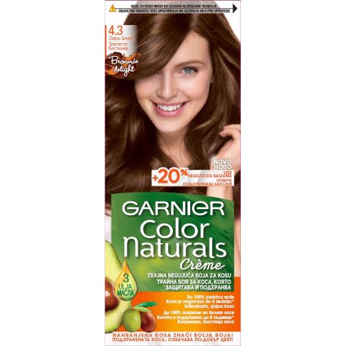 Garnier Color Naturals farba za kosu 4.3 slika 2