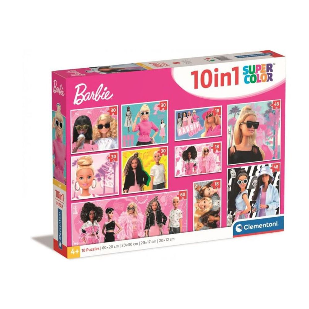 Clementoni Puzzle CL20282 Barbie 10U1 slika 1