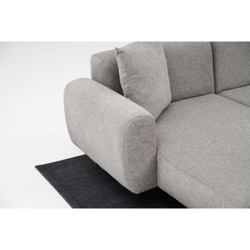 Ugaona Sofa 'Side Left' - Svetlo Siva slika 6