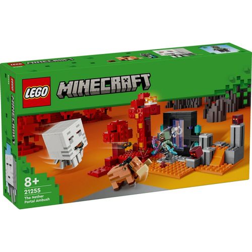 Lego Minecraft The Nether Portal Ambush slika 1