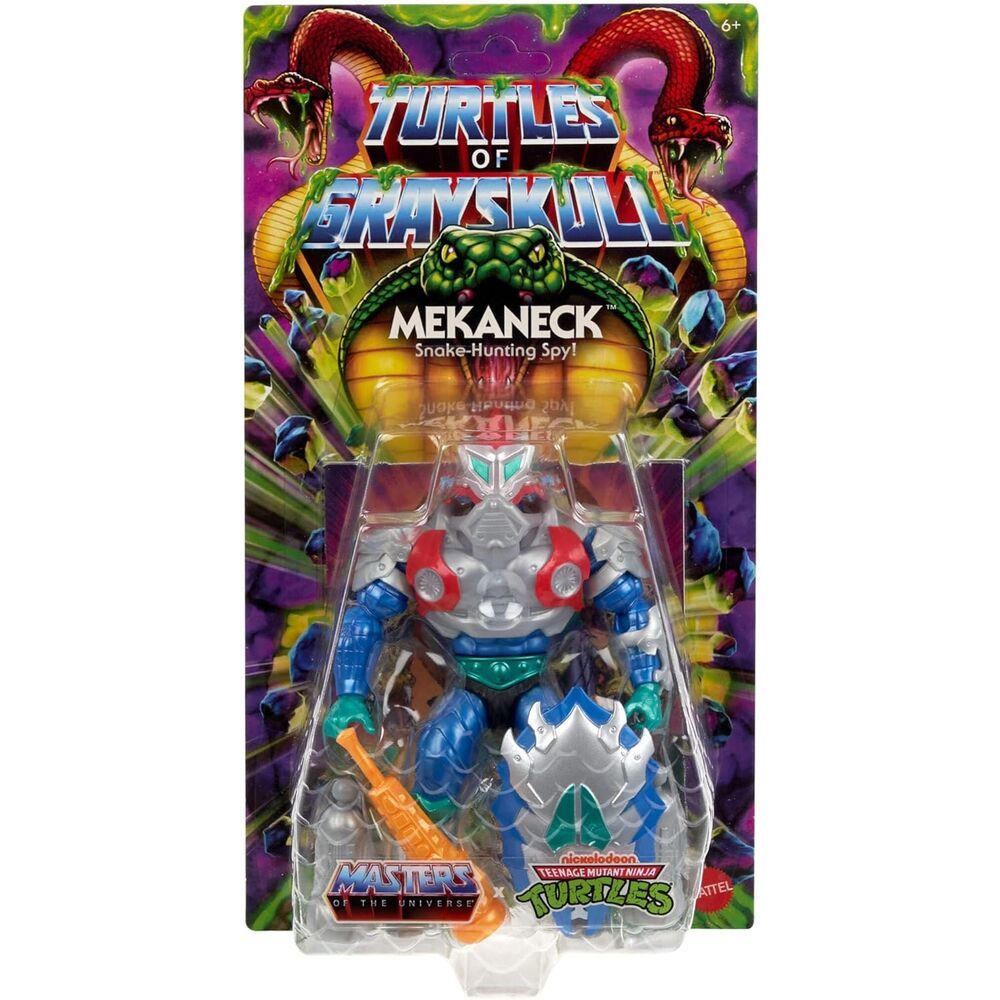 Masters of the Universe: Turtles of Grayskull Mekaneck Figura 14cm slika 4