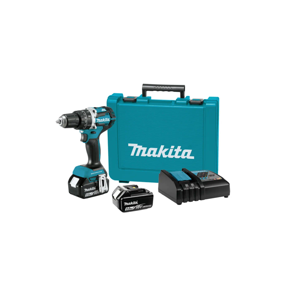 Makita - Akumulatorska udarna bušilica-odvijač DHP484RTE slika 1