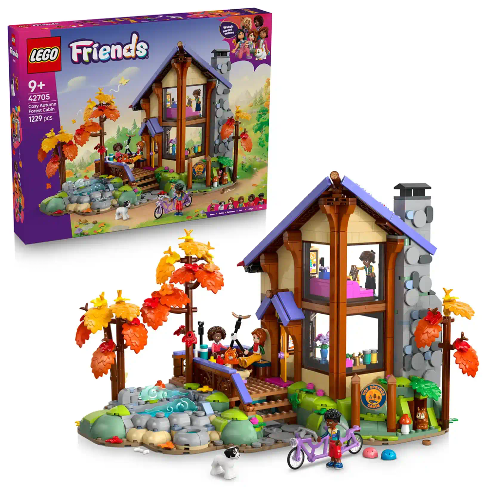 LEGO® Friends 42705 ugodna kućica u jesenskoj šumi slika 1