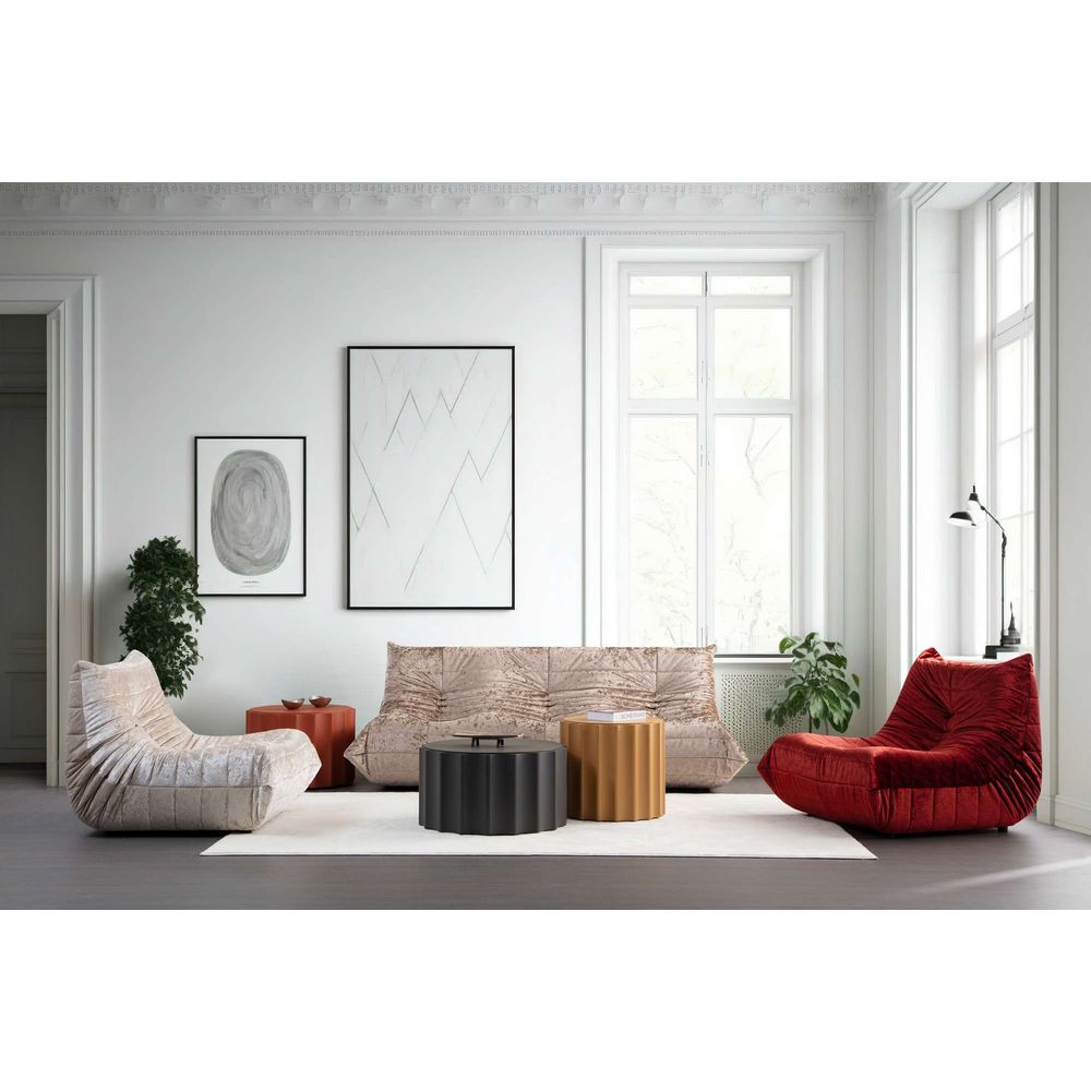 Wing Chair Bocek - Krem Boja slika 2