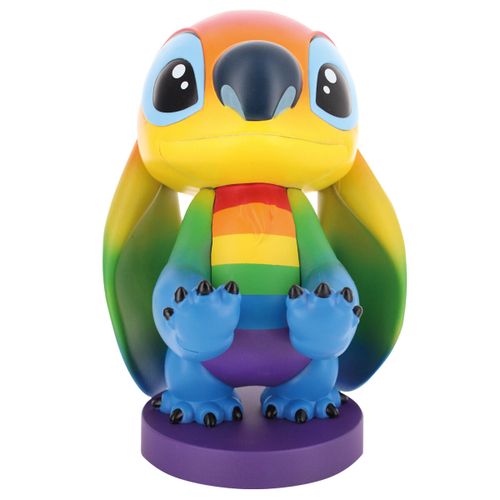 Disney Stitch Rainbow figure clamping bracket Cable guy 20cm slika 1