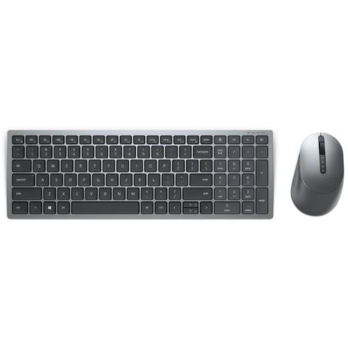 DELL KM7120W Wireless RU (QWERTY) tastatura + miš siva slika 2