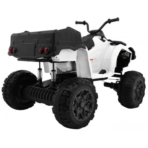 Quad na akumulator All-terrain 4 x 4 – bijeli slika 5